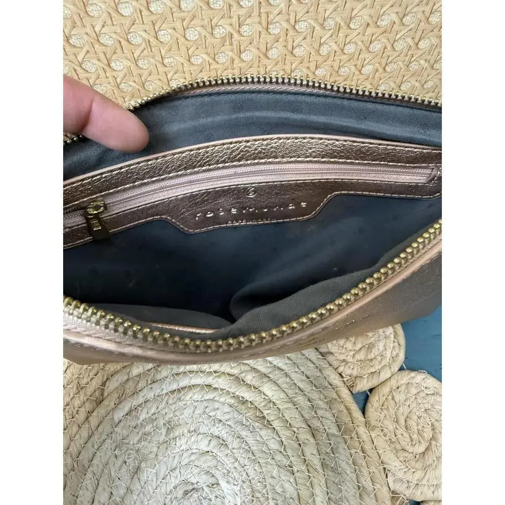 Rosemunde Andora Small Clutch in Rose Gold/Copper Gold